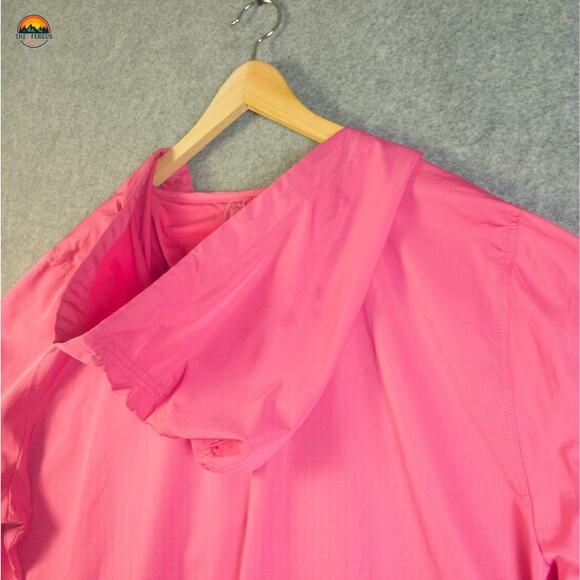 LIVI Windbreaker Jacket Pink Snap Front Long Sleeve Women's Plus Size 22/24 - Picture 9 of 14